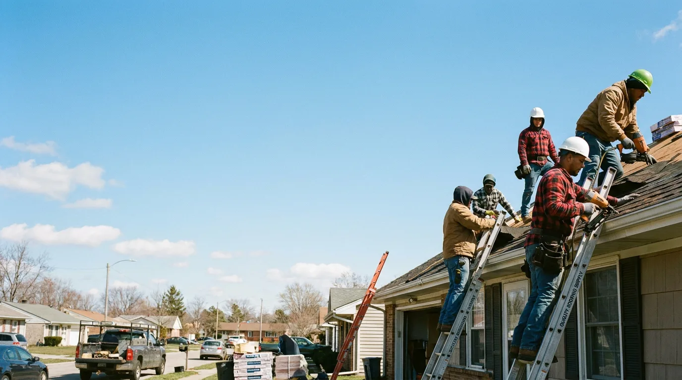 Roofing in Erbacon, WV near me